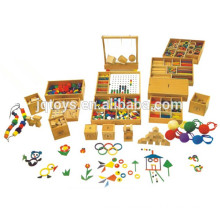 Frobel brinquedos educativos criativos da tabela ajustados para a criança